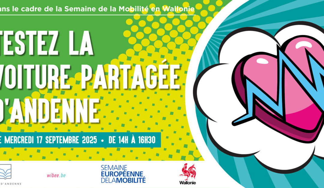 Semaine de la Mobilité 2025 – Formation vélo, test de la voiture partagée, défi « Bouge ta classe » : le programme à Andenne