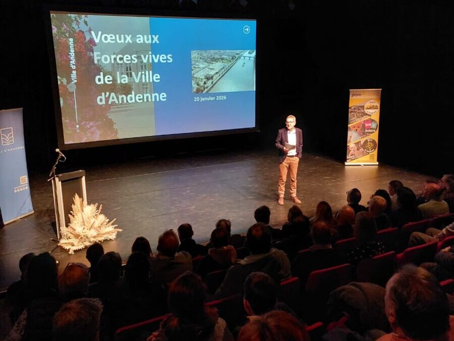 Cérémonie des Vœux aux forces vives : Andenne met à l’honneur celles et ceux qui font vivre le territoire
