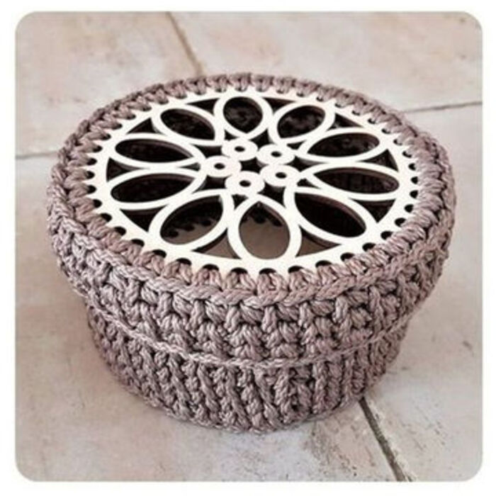 Crochet et laser